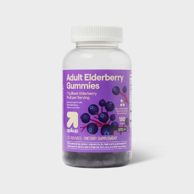 Adult Elderberry Gummies - Value Size - 150ct - up&up