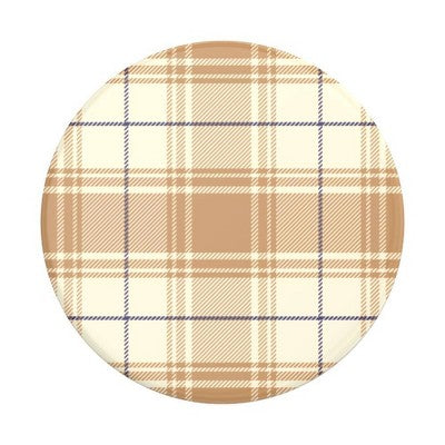 PopSockets PopGrip Cell Phone Grip and Stand - Cozy Plaid