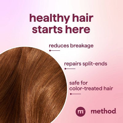 Method Pure Peace Volumizing Conditioner Sulfate & Silicone Free: Liquid Hair Care, All Types, Peony Scent, 13.5 fl oz