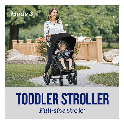 Chicco Bravo 3-in-1 Quick-Fold Trio Travel System - Ombra: 48.3 lbs, 35.2 Inches Depth, 42.7 Inches Height (LOCAL PICKUP ONLY)