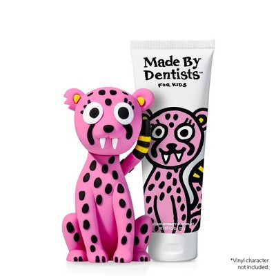 Made By Dentists Kids Cheetah Fluoride Anticavity Toothpaste -Strawberry - 4.2 oz