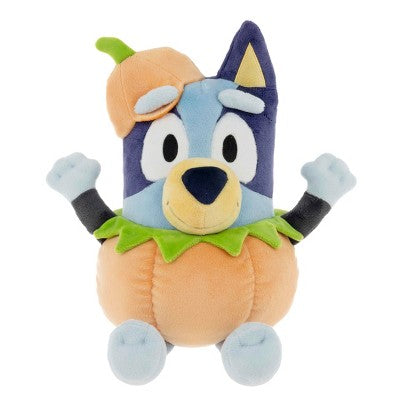 12" Bluey Halloween Pumpkin Plush: Animal Adventure Stuffed Character