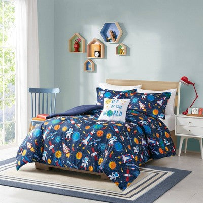 Twin Ultra Soft Bryson Galaxy Outer Space Kids' Comforter Set - 3-Piece, Twin