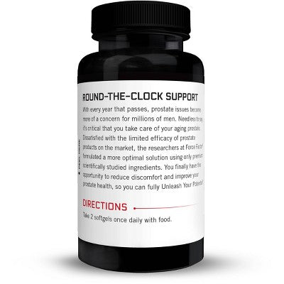 Force Factor Prostate Softgels for Men - 60ct