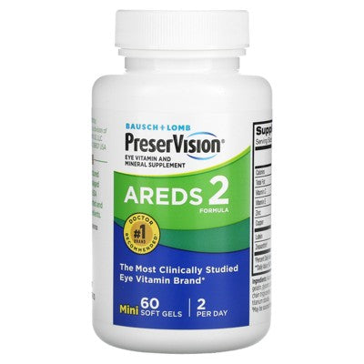 PreserVision AREDS 2 Formula, 60 Mini Soft Gels