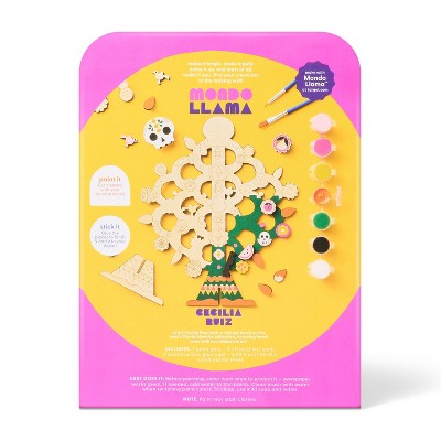 Dia de Muertos Craft Tree of Life Painting Kit - Mondo Llama