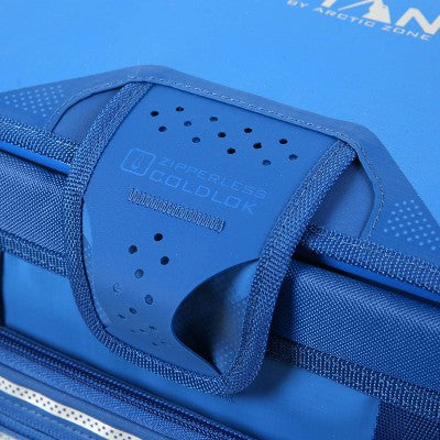Titan by Arctic Zone Deep Freeze Zipperless Hardbody 12 Cans/8 qt Cooler - Cerulean Blue