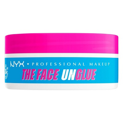 NYX Professional Makeup The Face Unglue Makeup Remover Cleansing Balm, Face Cleanser With Shea Butter & Jojoba Oil - 1.7 fl oz