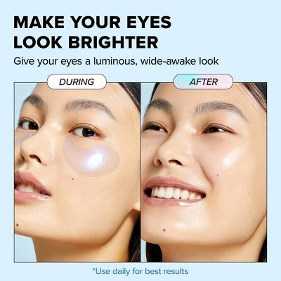 I DEW CARE Brightening Hydrogel Eye Mask - Starlit Kitten - 0.11oz