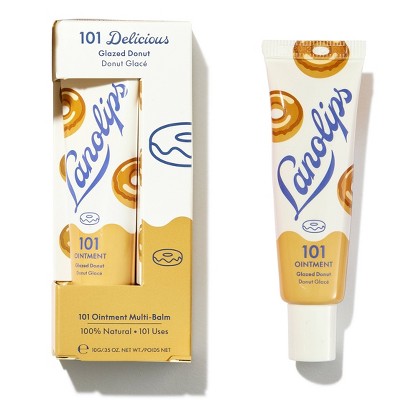 Lanolips Ultra Healing 101 Ointment Multi-Balm - Glazed Donut - 0.35oz