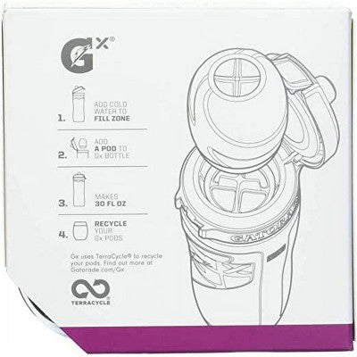 Gatorade Strawberry Raspberry GX POD Sport Drink - 4pk/3.25oz