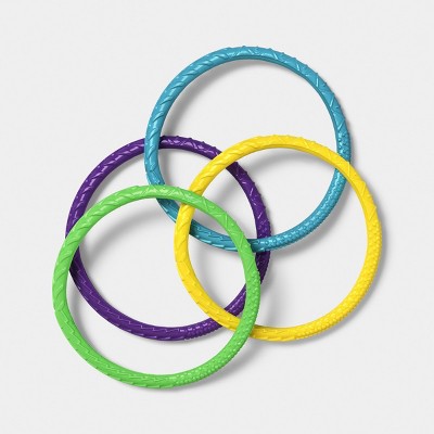 Kids' Dizzy Dive Rings 4pc - Sun Squad