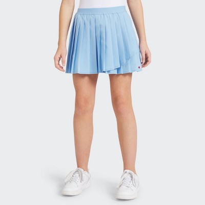 Champion Girls' Pleated Skort - Light Blue S