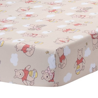 Bedtime Originals Disney Baby Winnie The Pooh & Friends Fitted Crib/Toddler Sheet