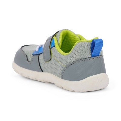 See Kai Run Basics Toddler Tenny Sneakers - Gray 10T