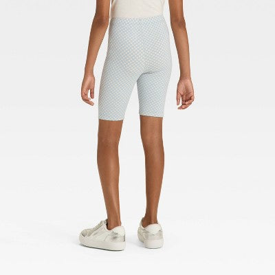 Girls' Bike Shorts - Cat & Jack Light Blue XXL