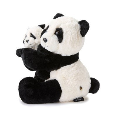FAO Schwarz 10" Mommy and Me Panda Plush