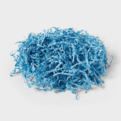 1.25oz Crinkle Easter Grass Light Blue - Spritz