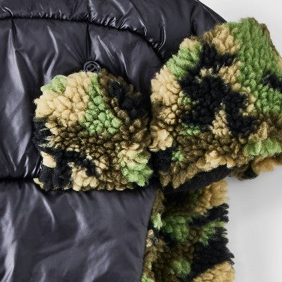 Boys' Fleece Trapper Hat - Cat & Jack Black 4-14