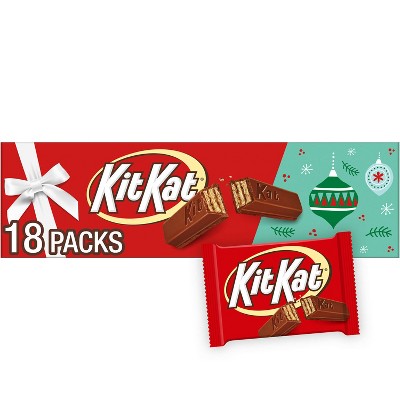 Kit Kat Christmas Milk Chocolate Wafer Candy Yardstick - 27oz/18ct (LOCAL PICKUP ONLY)