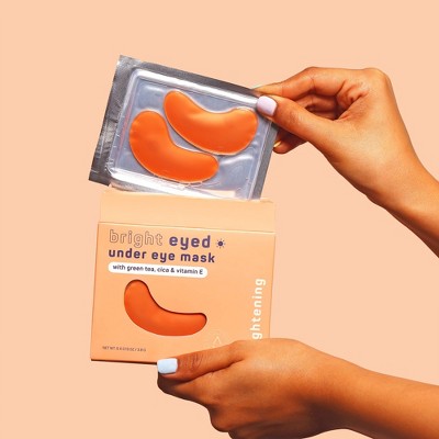 SpaLife Brightening Undereye Mask - Bright Eyed - 6ct: Paraben-Free, Sulfate-Free, Contains Green Tea, Alcohol-Free