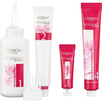 L'Oreal Paris Excellence Triple Protection Permanent Hair Color - 6.3 fl oz - 8G Golden Blonde
