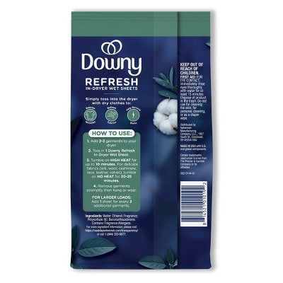 Downy Refresh Fabric Sheets - Crisp Linen - 30ct