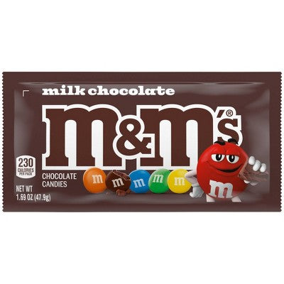 M&M's Single Milk Chocolate Candy - 1.69oz