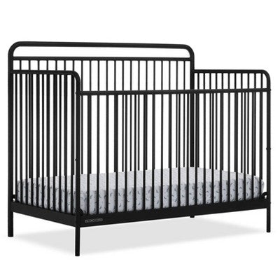 Delta Children Hayden 5-in-1 Convertible Metal Crib - Matte Black (LOCAL PICKUP ONLY)