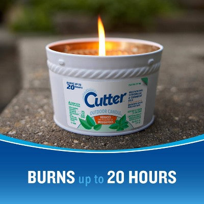 Cutter 11oz Candle 100sq ft Area Insect Repellent