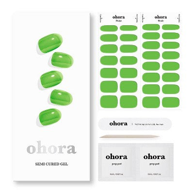 Ohora Gel Nail Art Basic Line - Lush Grove - 30pc