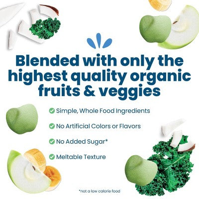 Amara Organic Fruit Bites Baby Snacks - Apple Kale - 0.75 oz