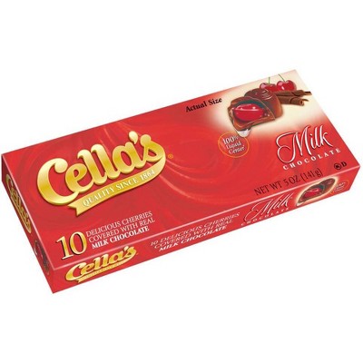 Cella's Christmas Candy Milk Chocolate Cherries - 5oz
