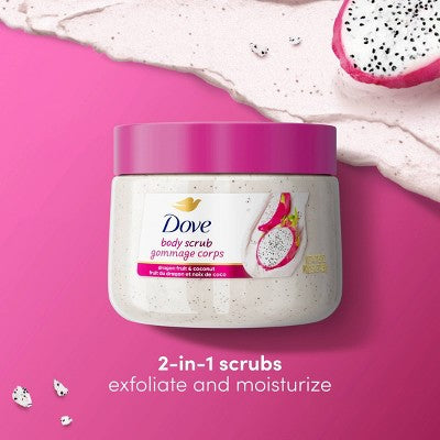 Dove Beauty Dove Exfoliating Body Scrub - Dragon Fruit & Coconut - 15oz