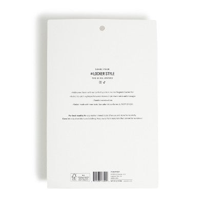 U Brands 5ct Magnetic Locker Accessory Kit Charming Coquette