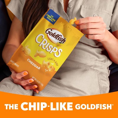 Goldfish Cheddar Crisps - 4.8oz