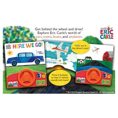 World of Eric Carle: Here We Go! Steering Wheel Sound Board Book (Board Book)