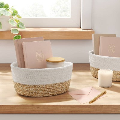Gifting Decorative Basket Cream - Brightroom