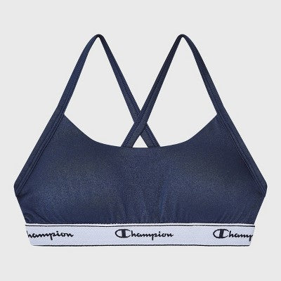 Champion Girls' Authentic Originals Bralette - Navy Blue S
