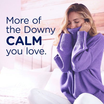 Downy Calm Lavender & Vanilla Bean In-Wash Booster Laundry Additive Beads - 30.1oz