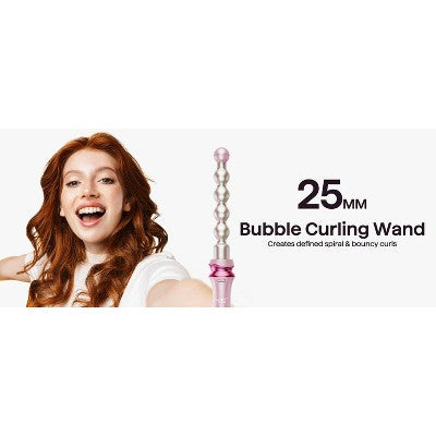 Wavytalk Heatwave Pro 5-in-1 Curling Wand Set, Includes Thermal Brush and 4 Interchangeable Ceramic Barrel for Multiple Styles, Model 350S