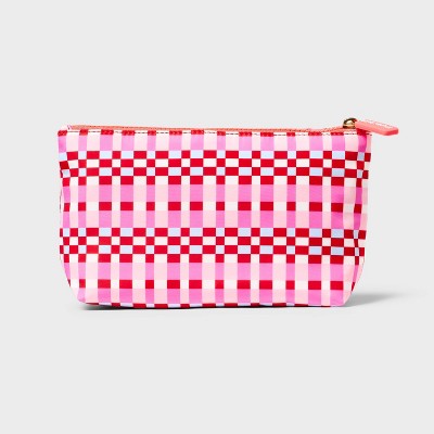 Sonia Kashuk Small Makeup Bag - Pink Plaid