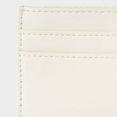 Basic Card Case Wallet - A New Day White