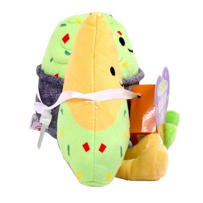 Frankford Valentine's Day Guacamole & Chip Date Night Plush with Gummy Candy Hearts - 1oz