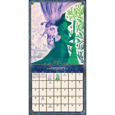 DateWorks 12"x12" 2026 Wicked Wall Calendar