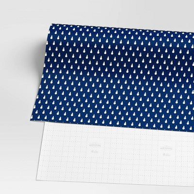 40" 220 sq ft Christmas Roll Wrap Snowmen on Navy Blue - Wondershop (LOCAL PICKUP ONLY)