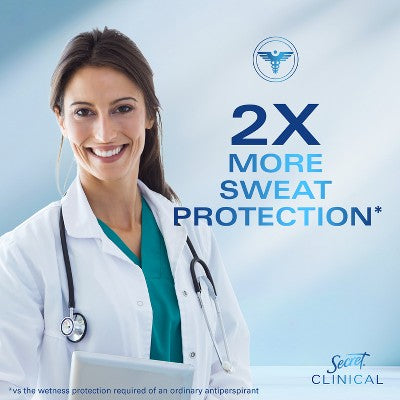 Secret Clinical Dry Spray Antiperspirant & Deodorant - Completely Clean - 3.8oz