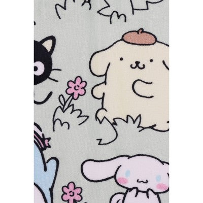 50"x60" Hello Kitty Faux Shearling Throw Blanket