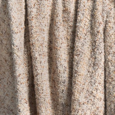 Marled Boucle Throw Blanket Neutral - Threshold