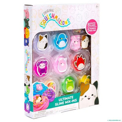 Squishmallow 13pc Ultimate Slime Mix in Set: Sensory Development Toy & Educational Slimes Suitable for Kids